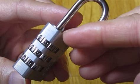 how to reset a padlock 3 digit